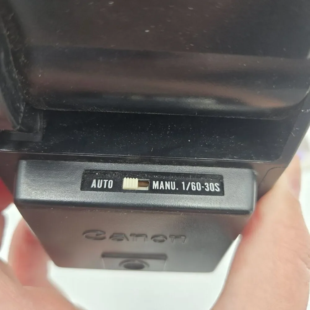 Vintage Canon Speedlite 199A Shoe Mount Camera Flash Carrying Case Manual WORKS